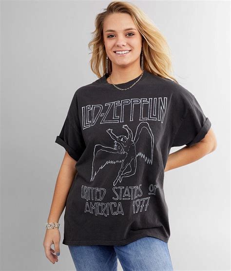 led zeppelin oversized t shirt